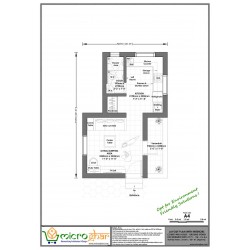 COURTYARD HOUSE- GROUND STOREY 1 RK TENEMENT WITH CY/V- 1Qi - 2  x 3.6