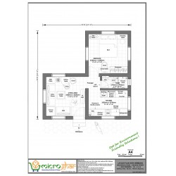 INDIVIDUAL HOUSE - GROUND STOREY 1 BHK TENEMENT - 1Ki - 3 x 3.6